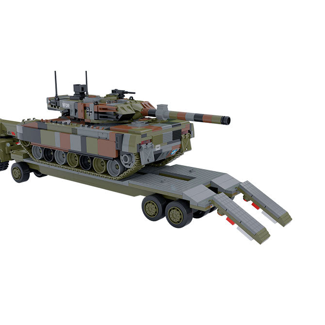 Leopard 2 A6 + Transporte pesado