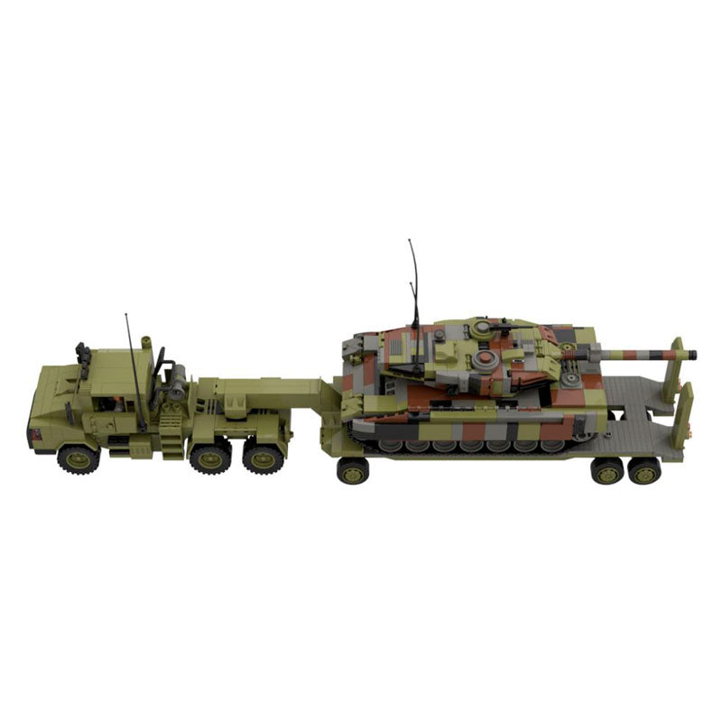Leopard 2 A6 + Transporte pesado