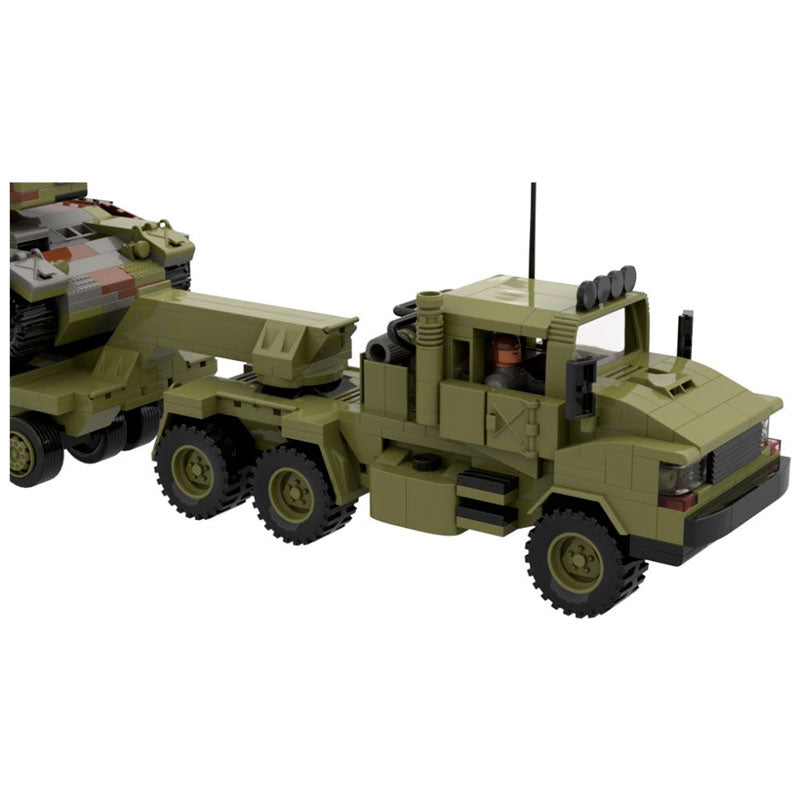 Leopard 2 A6 + Transporte pesado
