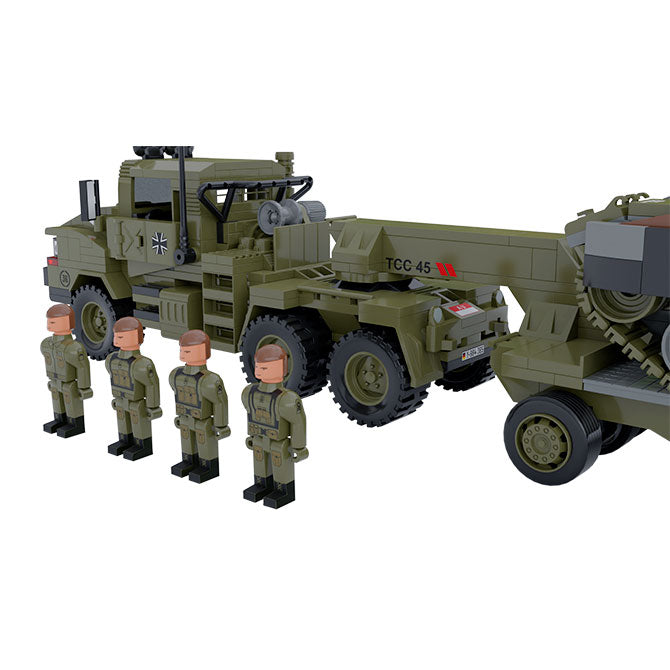 Leopard 2 A6 + Transporte pesado