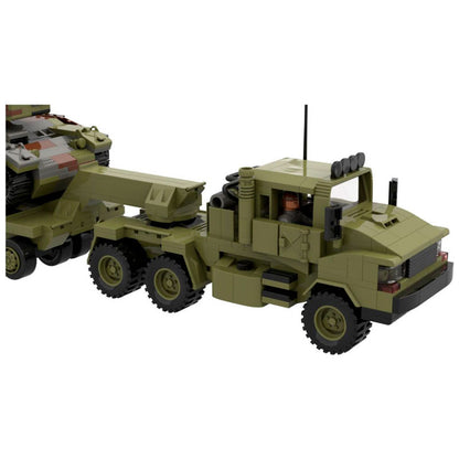 Leopard 2 A6 + Transporte pesado
