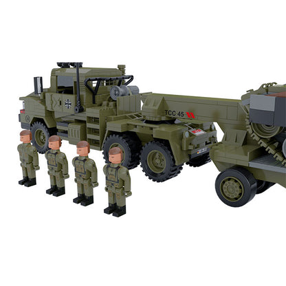 Leopard 2 A6 + Transporte pesado