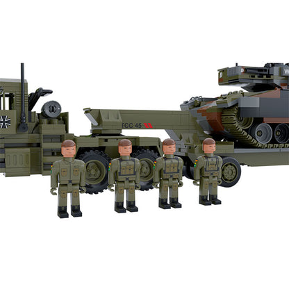 Leopard 2 A6 + Transporte pesado